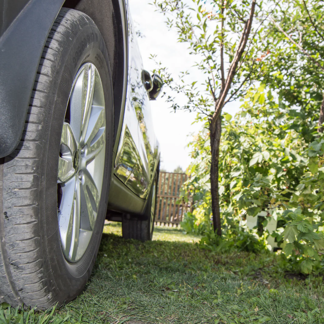 Stabilisation d'une zone engazonnée avec la grille engazonnée IBRAN-X